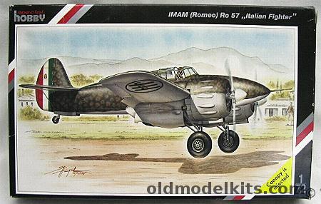 Special Hobby 1/72 IAM (Romeo) Ro-57 Italian Fighter, SH72082 plastic model kit